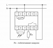 Фотореле AZ-112 (выносной герметичный фотодатчик монтаж на DIN-рейке 1 модуль 230В 16А) F&F EA01.001.013 EA01.001.013