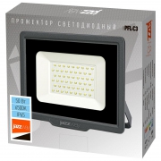 Прожектор светодиодный PFL-C3 50Вт 6500К IP65 закален. прозр. стекло JazzWay 5023581A 5023581A