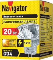 Лампа галогенная 94 200 MR11 20Вт 12В 2000h Navigator 94200 94200