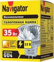 Лампа галогенная 94 201 MR11 35Вт 12В 2000h Navigator 94201 94201