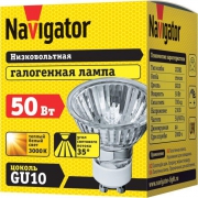 Лампа галогенная 94 208 JCDRC 50Вт GU10 230В 2000h Navigator 13927 94208