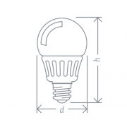 Лампа светодиодная 94 467 NLL-G45-7-230-2.7K-E27 7Вт шар 2700К тепл. бел. E27 500лм 220-240В Navigator 94467 94467