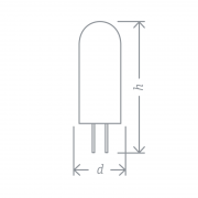Лампа светодиодная 71 359 NLL-S-G4-2.5-230-4K 2.5Вт 4000К белый G4 190лм 220-240В Navigator 71359 71359