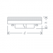 Лампа светодиодная 61 016 NLL-GX53-10-230-2.7K Navigator 61016 61016