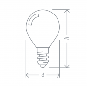 Лампа светодиодная 61 334 NLL-G45-8.5-230-4K-E14 8.5Вт шар матовая 4000К нейтр. бел. E14 680лм 176-264В Navigator 61334 61334