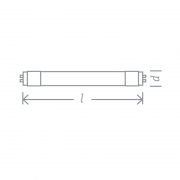 Лампа люминесцентная 94 115 NTL-T4-20-860-G5 20Вт T4 6400К G5 Navigator 94115 94115