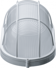 Светильник ЛОН 94 805 NBL-O2-100-E27/WH 1х100Вт E27 IP54 (аналог НПБ 1202 бел. овал с решеткой 100Вт) Navigator 94805 94805