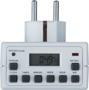 Таймер 61 556 NTR-E-S02-WH розет. электрон. Navigator 61556 61556