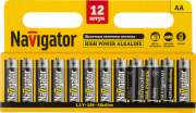 Элемент питания алкалиновый AA/LR6 94 782 NBT-NE-LR6-BP12 (блист.12шт) NAVIGATOR 94782 94782
