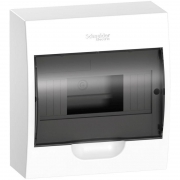 Бокс навесной ОП City9 Box 1 ряд 8мод. с прозр. дверцей SE EZ9E108S2SRU EZ9E108S2SRU