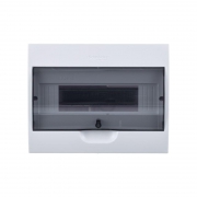 Бокс навесной ОП City9 Box 1 ряд 12мод. с прозр. дверцей SE EZ9E112S2SRU EZ9E112S2SRU