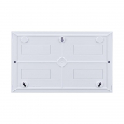 Бокс навесной ОП City9 Box 1 ряд 18мод. с прозр. дверцей SE EZ9E118S2SRU EZ9E118S2SRU