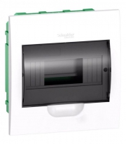 Бокс встраиваемый СП City9 Box 1 ряд 8мод. с прозр. дверцей SE EZ9E108S2FRU EZ9E108S2FRU