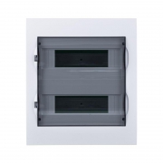 Бокс встраиваемый СП City9 Box 2 ряда 24мод. с прозр. дверцей SE EZ9E212S2FRU EZ9E212S2FRU
