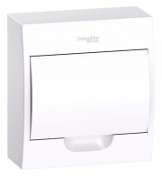 Бокс навесной ОП City9 Box 1 ряд 8мод IP40 IK07 63А 2 клеммы с бел. дверцей SE EZ9E108P2SRU EZ9E108P2SRU