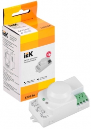 Детектор движения ДД-МВ 201 1200Вт 360град. 8М IP20 бел. ИЭК LDD11-201MB-1200-001 LDD11-201MB-1200-001