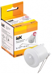 Детектор движения ДД 301 800Вт 360град. 6М IP20 бел. ИЭК LDD11-301-800-001 LDD11-301-800-001