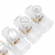 Клемма 1х(1.5-4мм)х10пол. винт. п/п DKC B40 B40