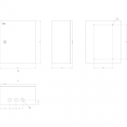 Корпус металлический ЩМП-03 SIMPLE 360х300х175 IP31 NO_SIMPLE_SHMP-03_IP31 ЭРА Б0041654 Б0041654