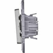 Выключатель 2-кл. Inspiria 10А IP20 250В 10AX механизм алюм. Leg 673622 673622