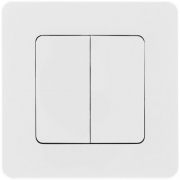 Выключатель 2-кл. Inspiria 10А IP20 250В 10AX механизм бел. Leg 673620 673620