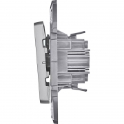 Выключатель 1-кл. Inspiria 10А IP20 250В 10AX механизм алюм. Leg 673602 673602