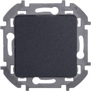 Выключатель 1-кл. Inspiria 10А IP20 250В 10AX механизм антрацит Leg 673603 673603