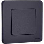 Выключатель 1-кл. Inspiria 10А IP20 250В 10AX механизм антрацит Leg 673603 673603