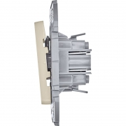 Выключатель 1-кл. Inspiria 10А IP20 250В 10AX механизм сл. кость Leg 673601 673601