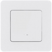 Выключатель 1-кл. Inspiria 10А IP20 250В 10AX с подсветкой/индикацией механизм бел. Leg 673610 673610