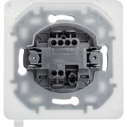 Механизм переключателя 1-кл. Inspiria 10А IP44 250В 10AX антрацит Leg 673673 673673