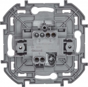 Выключатель кнопочный Inspiria 6А 250В без фиксации НО/НЗ механизм алюм. Leg 673692 673692
