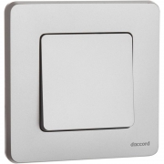 Механизм переключателя 1-кл. Inspiria 10А IP20 250В 10AX алюм. Leg 673652 673652