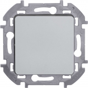 Механизм переключателя 1-кл. Inspiria 10А IP20 250В 10AX алюм. Leg 673652 673652