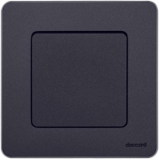 Механизм переключателя 1-кл. Inspiria 10А IP20 250В 10AX антрацит Leg 673653 673653