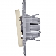 Механизм переключателя 1-кл. Inspiria 10А IP20 250В 10AX сл. кость Leg 673651 673651