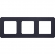 Рамка 3-м Inspiria антрацит Leg 673953 673953