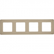 Рамка 4-м Inspiria шампань Leg 673968 673968