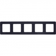 Рамка 5-м Inspiria антрацит Leg 673973 673973