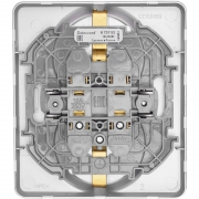 Розетка Inspiria 16А 250В 2х2P+E немецк. стандарт алюм. Leg 673752 673752