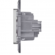 Розетка 1-м СП Inspiria 16А IP20 250В 2P механизм алюм. Leg 673712 673712