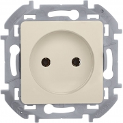 Розетка 1-м СП Inspiria 16А IP20 250В 2P механизм сл. кость Leg 673711 673711