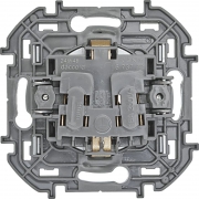 Розетка 1-м СП Inspiria 16А IP20 250В 2P+E немецк. стандарт механизм алюм. Leg 673722 673722