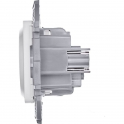 Розетка 1-м СП Inspiria 16А IP20 250В 2P+E защ. шторки немецк. стандарт механизм бел. Leg 673730 673730