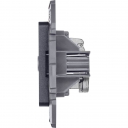 Розетка телевизионная оконечная TV Inspiria 10дБ 5-862мГц механизм антрацит Leg 673873 673873