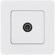 Розетка телевизионная оконечная TV Inspiria 10дБ 5-862мГц механизм бел. Leg 673870 673870