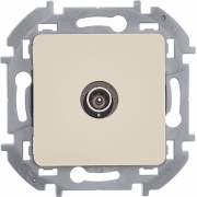 Розетка телевизионная оконечная TV Inspiria 10дБ 5-862мГц механизм сл. кость Leg 673871 673871