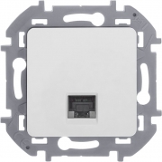 Розетка компьютерная Inspiria RJ45 кат.5E UTP бел. Leg 673825 673825