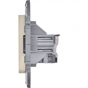 Розетка компьютерная Inspiria RJ45 кат.5E UTP сл. кость Leg 673826 673826