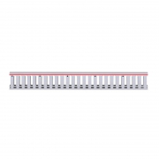 Кабель-канал перфорированный 25х60 L2000 RL12 G DKC 00136RL 00136RL